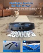 Robot Aspirador y Trapeador ECOVACS DEEBOT T30e OMNI – Succión 20,000Pa, ZeroTangle 3.0 Antienredos, Estación Autolimpia