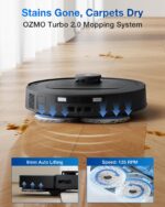 Robot Aspirador y Trapeador ECOVACS DEEBOT T30e OMNI – Succión 20,000Pa, ZeroTangle 3.0 Antienredos, Estación Autolimpia