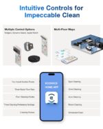 Robot Aspirador y Trapeador ECOVACS DEEBOT T30e OMNI – Succión 20,000Pa, ZeroTangle 3.0 Antienredos, Estación Autolimpia