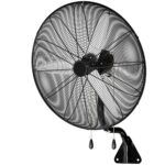 Ventilador de Pared Oscilante Uthfy FB-30-2 – 30 Pulgadas, 11,200 CFM, 3 Velocidades, 200W, Cable Doble Jale