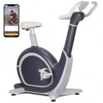 Bicicleta Estatica Magnetica MERXENG Ajuste Electrico Capacidad 350 Libras Ultra Silenciosa Resistencia Magnetica Conect