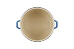 Olla Sopera de Acero Esmaltado Le Creuset 56026981597251 Cangrejo Azul Tradicional 16 qt Azul Marsella Claro