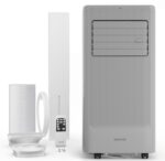 Aire acondicionado portátil Garvee PHK 337HI5X7bO 10000 BTU deshumidificador ventilador modo sueño temporizador 24 horas