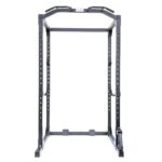 Fitvids Múltiples especificaciones Power Cage Squat Rack, incluye ganchos en J y correas de seguridad, otros accesorios