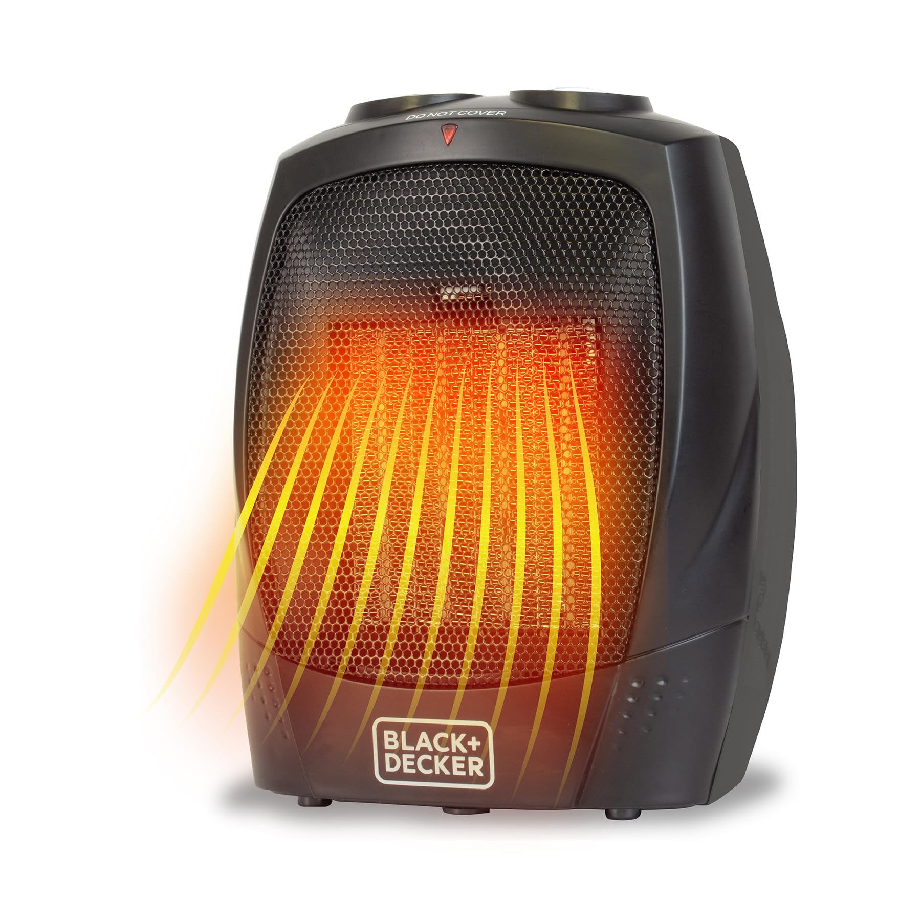 Version 1.0.0 Calentador de Cerámica Personal BLACK+DECKER BHDC201 para Escritorio con Termostato, 3 Modos, 1500 W