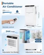 Paquete 2 aires acondicionados portátiles 3 en 1 con deshumidificador y ventilador Garvee aUJ-9YgrLzyysCwycT-f08DH-d 800