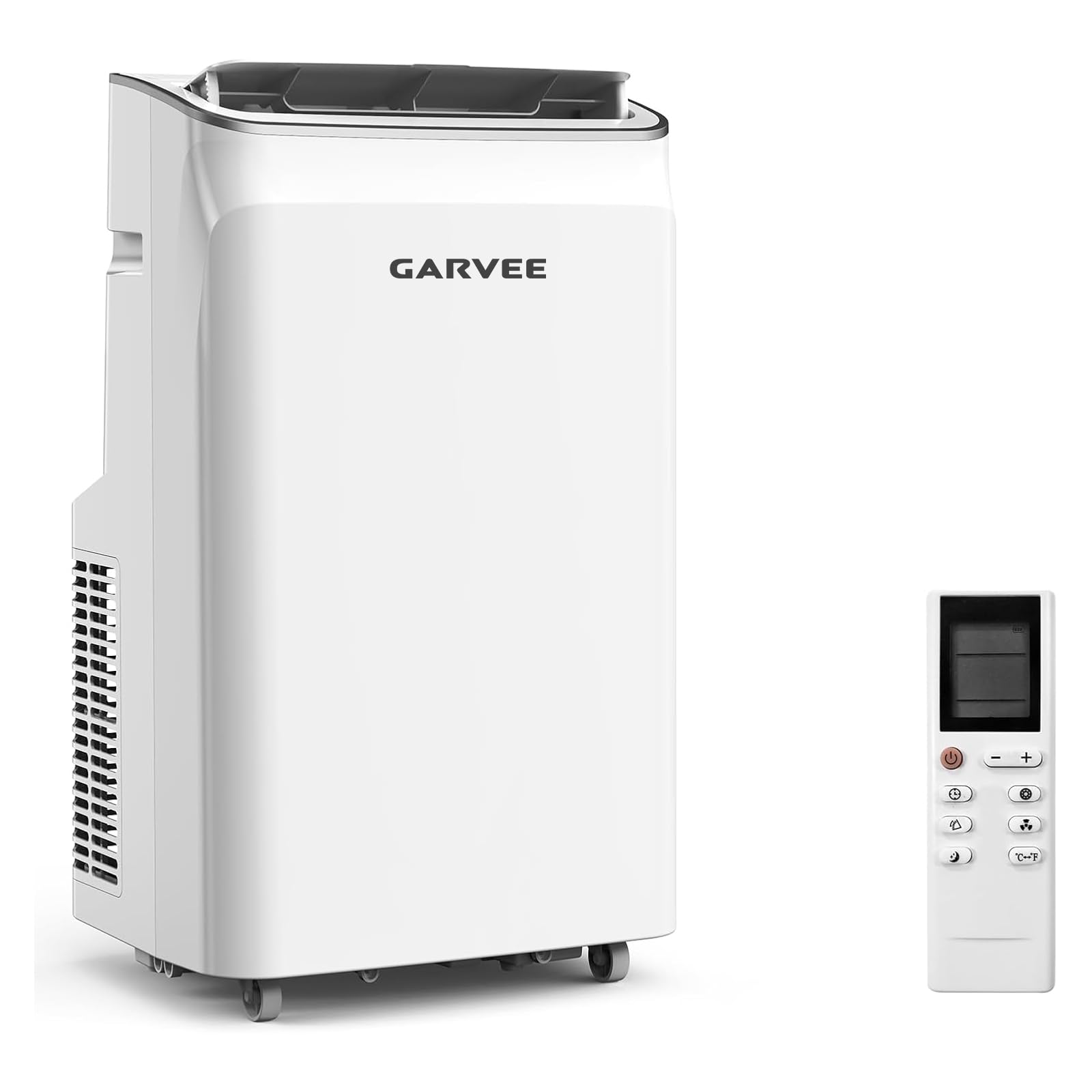 Version 1.0.0 Aire acondicionado portátil 3 en 1 Garvee JHS-A018H-08KR-D 12000 BTU refrigeración deshumidificador ventilador para habi
