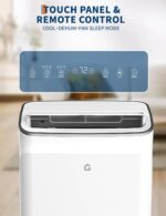Aire acondicionado portátil 3 en 1 Garvee JHS-A018H-08KR-D 12000 BTU refrigeración deshumidificador ventilador para habi