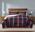 Truly Soft Cuddle Warmth Ivan Plaid Pem America CS3142IPKG-1500 juego de edredón King cuadros abrigo