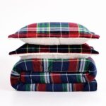 Truly Soft Cuddle Warmth Ivan Plaid Pem America CS3142IPKG-1500 juego de edredón King cuadros abrigo
