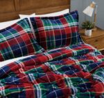 Truly Soft Cuddle Warmth Ivan Plaid Pem America CS3142IPKG-1500 juego de edredón King cuadros abrigo