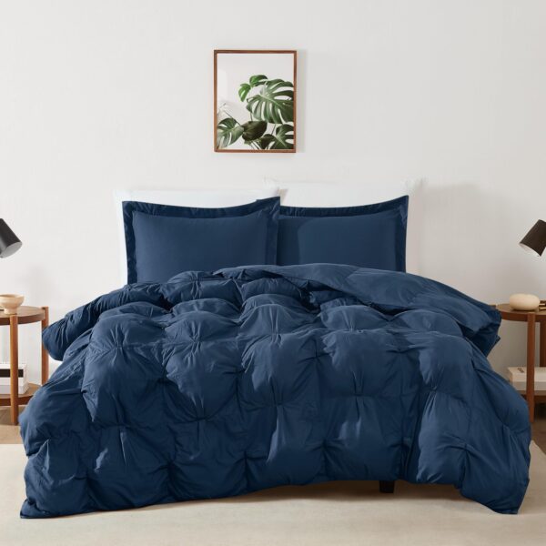 Truly Soft Cloud Puffer Pem America CS5545BLTX-1500 juego de edredón Twin XL azul 2 piezas