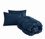 Truly Soft Cloud Puffer Pem America CS5545BLTX-1500 juego de edredón Twin XL azul 2 piezas