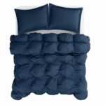 Truly Soft Cloud Puffer Pem America CS5545BLTX-1500 juego de edredón Twin XL azul 2 piezas