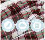 Juego de edredón de cuadros Cuddle Warmth Marlon Plaid Truly Soft Pem America CS3142MPTX-1500 tamaño Twin XL