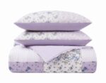 Juego de edredón patchwork Cannon Elissa Pem America CS4278KG-1500 tamaño King 3 piezas ropa de cama