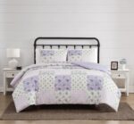 Juego de edredón patchwork Cannon Elissa Pem America CS4278KG-1500 tamaño King 3 piezas ropa de cama