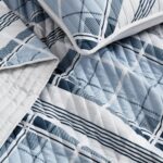 Juego de Edredón Full Queen Truly Soft Lars Plaid Pem America QS6627FQ-2600 3 piezas