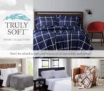Juego de edredon Henry Plaid Pem America QS6626FQ-2600 3 piezas matrimonial queen TRULY SOFT