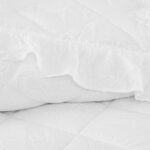 Juego de quilt 2 piezas Truly Soft Pem America QS6560WTTX-2600 Crinkle Ruffle blanco Twin TXL con funda de almohada