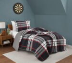 Juego de quilt escocés Pem America QS6625TX-2600 Truly Soft Danbury Plaid 2 piezas Twin XL