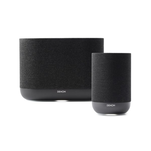 Denon Home 200 & 400 Speaker Bundle | Includes One (1) Home 200 Wireless Speaker, Charcoal & One (1) Home 400 Wireless S