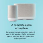 Denon Home 200 & 400 Speaker Bundle | Includes One (1) Home 200 Wireless Speaker, Charcoal & One (1) Home 400 Wireless S