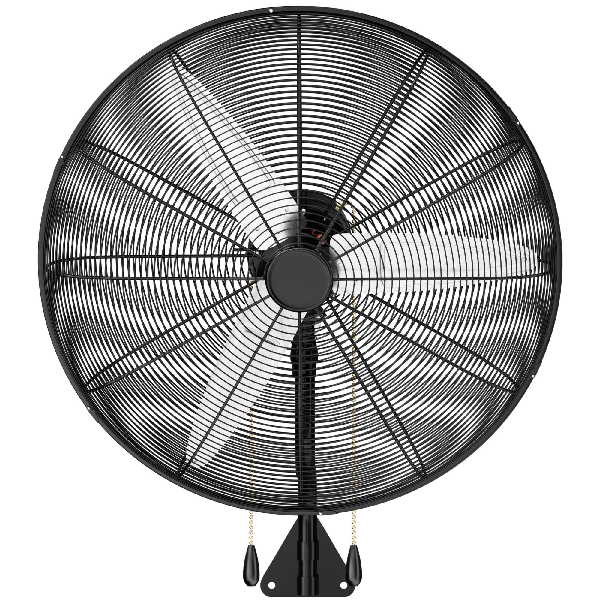 Version 1.0.0 Ventilador de pared industrial Uthfy FB-30-3 30 pulgadas 11200 CFM motor 200W oscilante 3 velocidades control de doble c