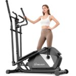 Máquina Elíptica para Hogar ANCHEER Sistema Magnético Silencioso 14 Niveles de Resistencia Zancada 38 cm Capacidad 181 k