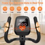 Máquina Elíptica para Hogar ANCHEER Sistema Magnético Silencioso 14 Niveles de Resistencia Zancada 38 cm Capacidad 181 k