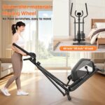 Máquina Elíptica para Hogar ANCHEER Sistema Magnético Silencioso 14 Niveles de Resistencia Zancada 38 cm Capacidad 181 k