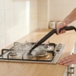 Limpiador de Vapor VEVOR NV282D 51oz 1500W 19 accesorios para pisos hogar y automóvil