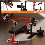Garvee Chest Press Machine, 1250LBS Multi-Functional Adjustable Bench Press Machine with Independent Converging Arms, Fl
