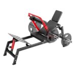 Garvee Hip Thrust Machine, 900LBS Capacity Plate-Loaded Glute Bridge Machine with Weight Holder Adjustable Footboard, He