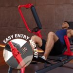Garvee Hip Thrust Machine, 900LBS Capacity Plate-Loaded Glute Bridge Machine with Weight Holder Adjustable Footboard, He