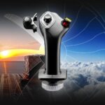 Mango Grip Add On Thrustmaster Airbus réplica 1:1 sidestick 5 botones 4 ejes sensor HEART PC Windows 10/11