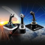 Mango Grip Add On Thrustmaster Airbus réplica 1:1 sidestick 5 botones 4 ejes sensor HEART PC Windows 10/11