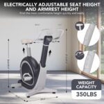 Bicicleta estática de ciclismo interior Garvee resistencia magnética automática con seguimiento de entrenamiento por apl