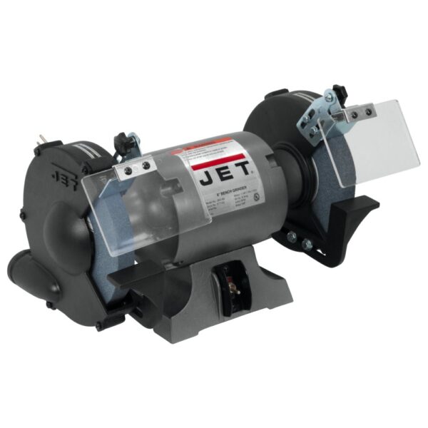 JET Amoladora de banco de 8 pulgadas, 3450 RPM, 1/2 HP, 120V 1Ph (modelo JBG-8)