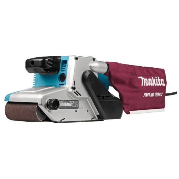 Makita 9404 8.8-amperes 4 por 24 pulgadas Gamuza de velocidad variable lijadora de cinturón con bolsa para el polvo