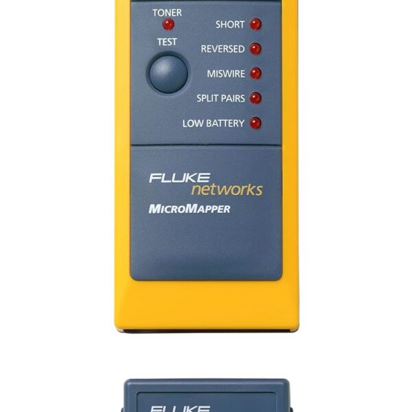 Fluke Networks MT-8200-49A Probador de Cables de Cobre, Gris/Amarillo