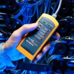 Fluke Networks MT-8200-49A Probador de Cables de Cobre, Gris/Amarillo