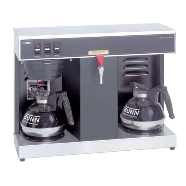 Bunn Bunn VLPF, 12 taza de cafetera comercial automática, 2 calentadores, 07400.0005