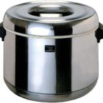 Zojirushi RDS-400 - Calentador térmico de arroz de 4 litros, acero inoxidable