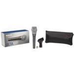 Micrófono condensador SHURE para manejar aplicaciones vocales, Plateado