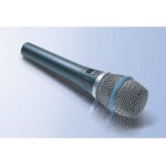 Micrófono condensador SHURE para manejar aplicaciones vocales, Plateado