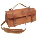 Klein Tools 5108-18 - Bolsa de cuero de lujo, 46 cm (18 Pulgadas)