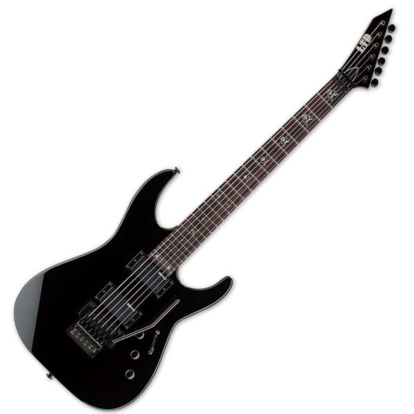ESP LTD KH-202 Signature Series Kirk Hammett - Guitarra eléctrica, color negro
