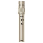 Shure KSM141/SL Micrófono de estudio de condensador de dirección final de doble patrón, champán