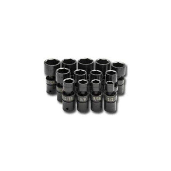 Juego de Llaves de Impacto SK Professional Tools 34300 1/2 Pulgada 13 Piezas
